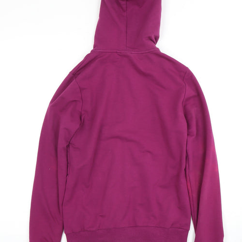 Puma Women's Purple Full Zip Hoodie Size 8