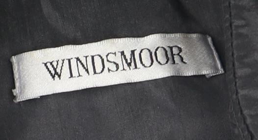 Windsmoor Women's Black Quilted Waistcoat Size 12