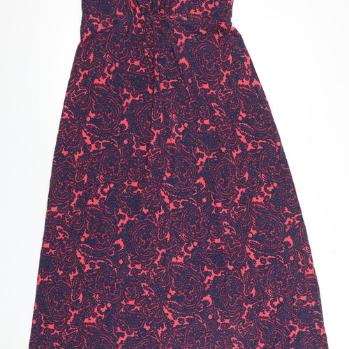 Peacocks Women's Paisley Midi Dress Multicoloured Size 10