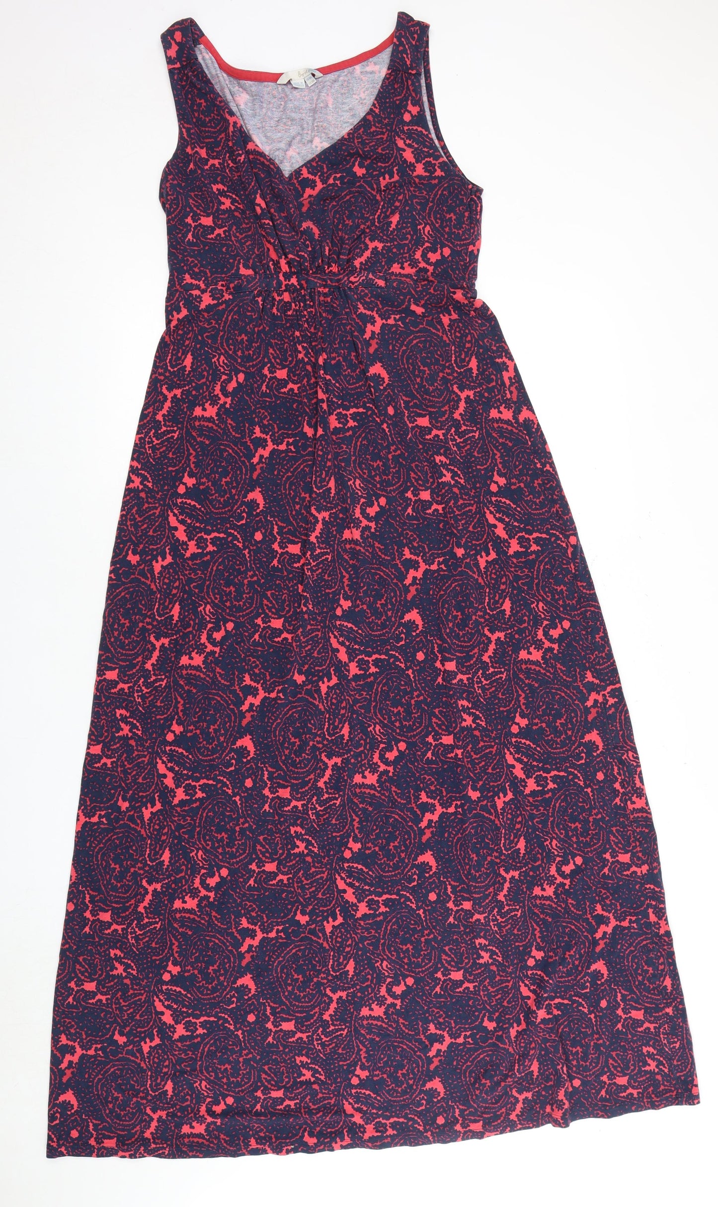 Peacocks Women's Paisley Midi Dress Multicoloured Size 10