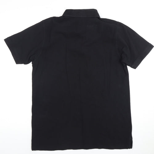 James Pringle Men's Black Polo Shirt S