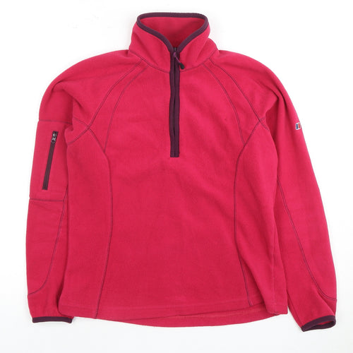 Berghaus Women's Pink Fleece Sweatshirt Size 10