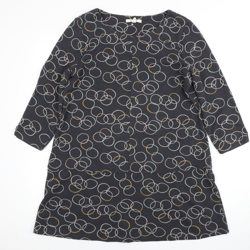 White Stuff Women's Multicoloured Shift Dress Size 14