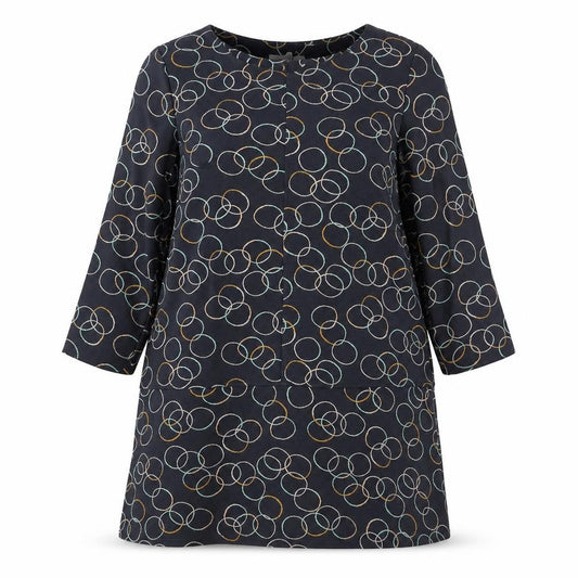 Front view of White Stuff Women's Multicoloured Shift Dress, size 14