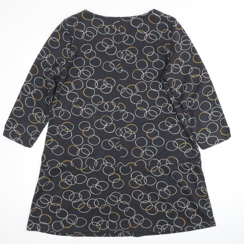 White Stuff Women's Multicoloured Shift Dress Size 14