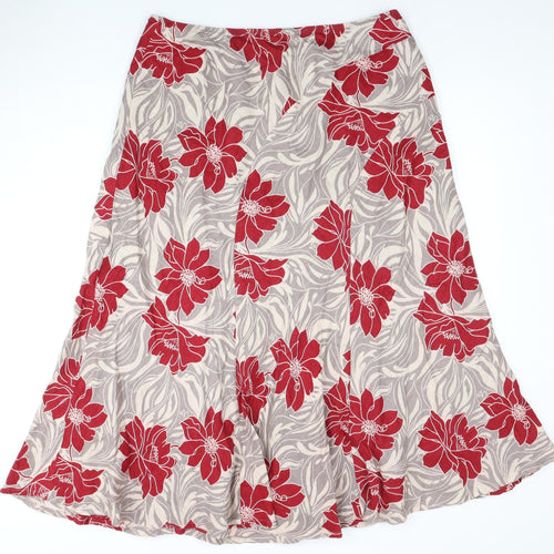 Windsmoor Women's Multicoloured A-Line Midi Skirt