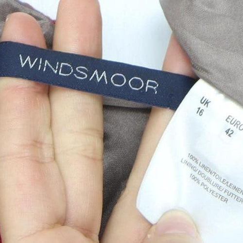 Windsmoor Women's Multicoloured A-Line Midi Skirt