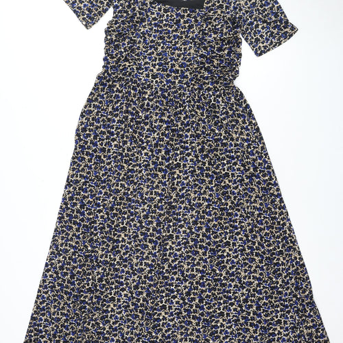 Jigsaw Women's Multicoloured Floral Dress Size S