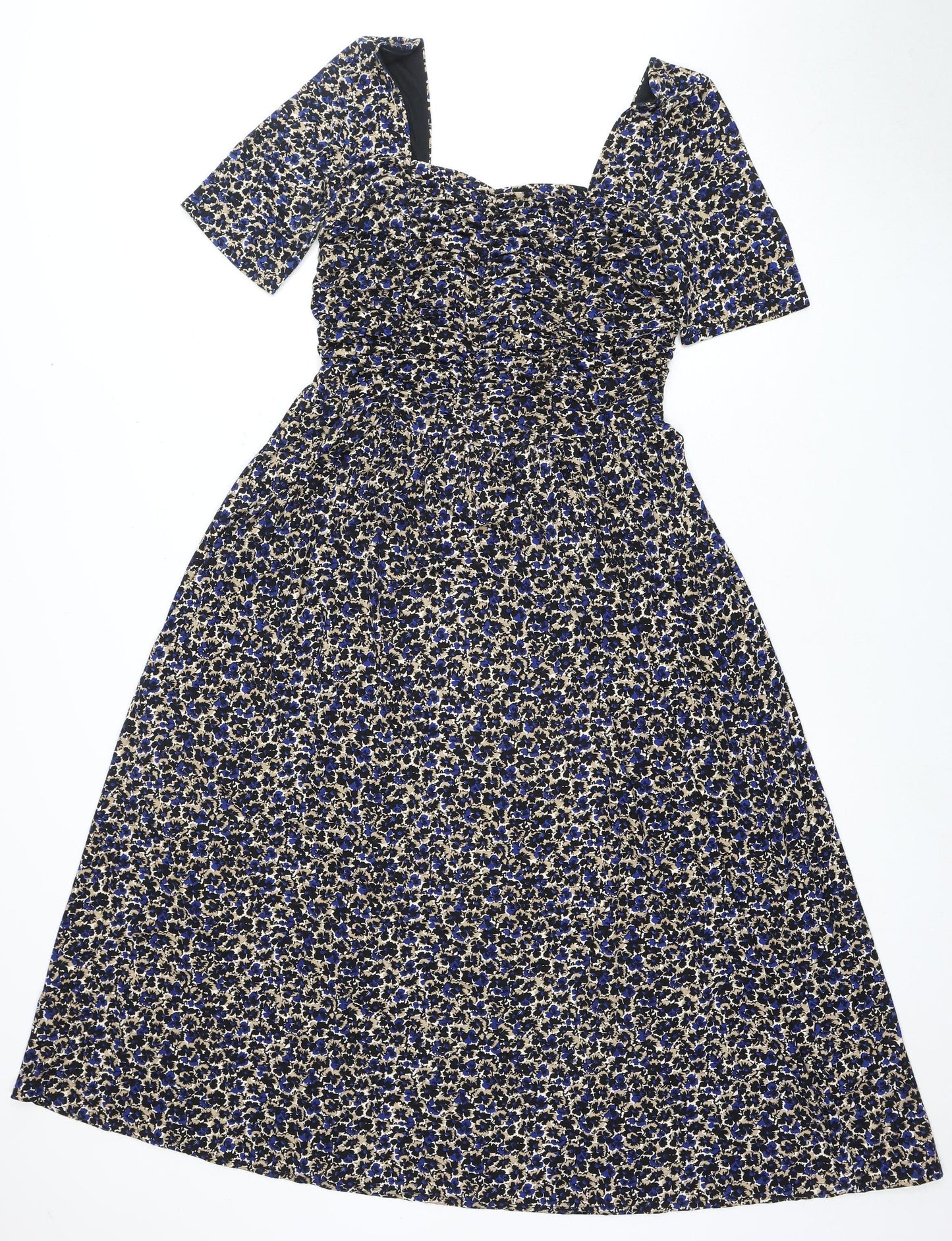 Jigsaw Women's Multicoloured Floral Dress Size S