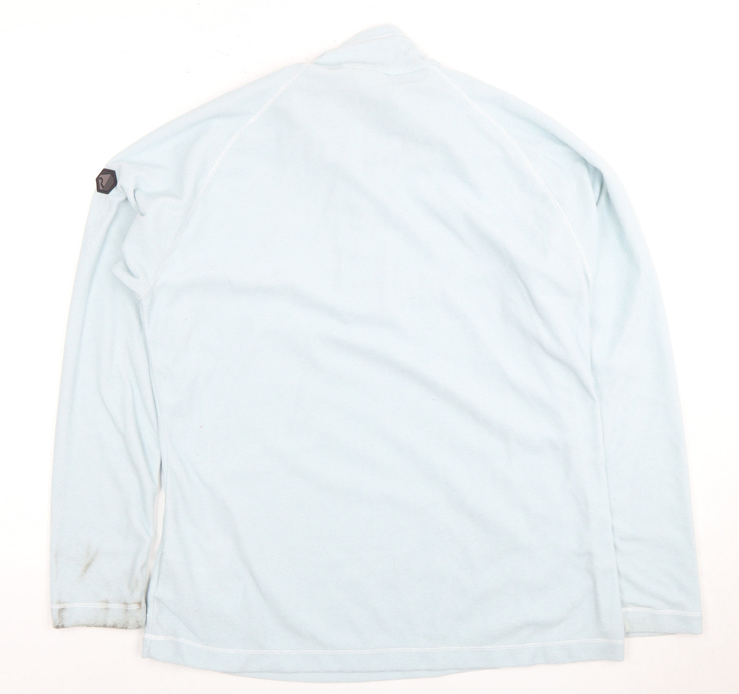 Regatta Women's Blue 1/4 Zip Sweatshirt Size UK 14