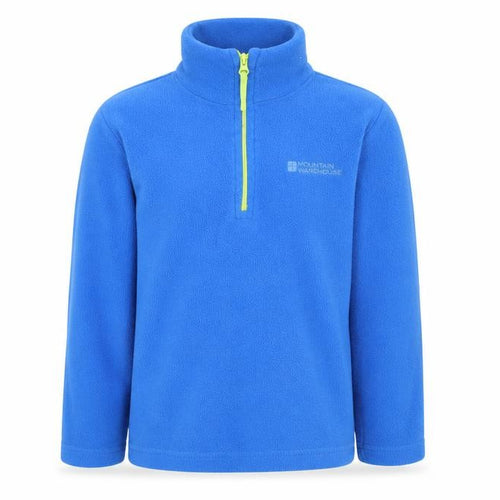 Mountain Warehouse Boys Blue Fleece Zip Hoodie 5-6Y