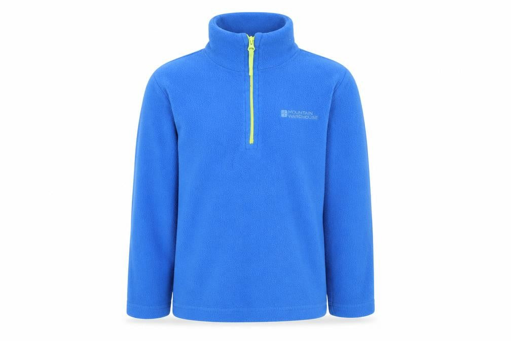 Mountain Warehouse Boys Blue Fleece Zip Hoodie 5-6Y