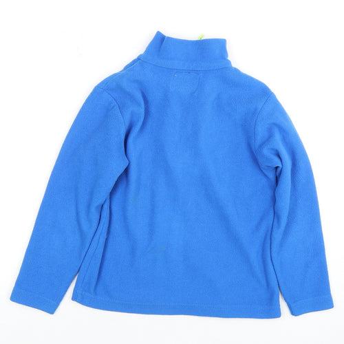 Mountain Warehouse Boys Blue Fleece Zip Hoodie 5-6Y