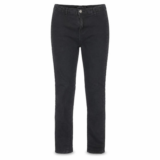 Front view of PRETTYLITTLETHING Women's Black Skinny Jeans, size 8