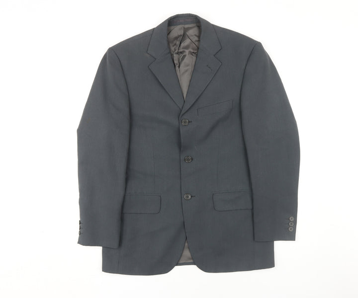 Burton Men's Grey Blazer, 36 Short, Formal