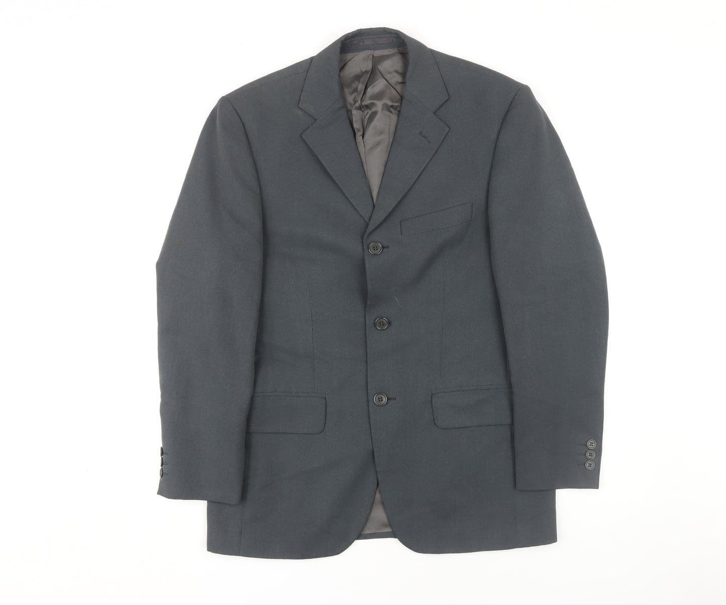 Burton Men's Grey Blazer, 36 Short, Formal