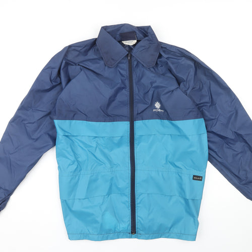 M.J. Kirby Men's Blue Windbreaker Jacket Medium