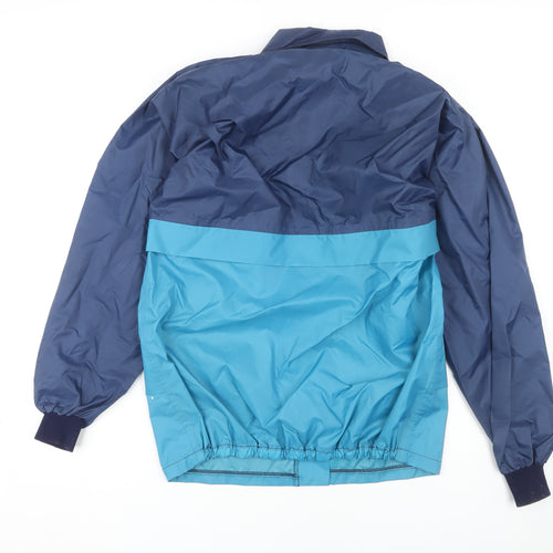 M.J. Kirby Men's Blue Windbreaker Jacket Medium