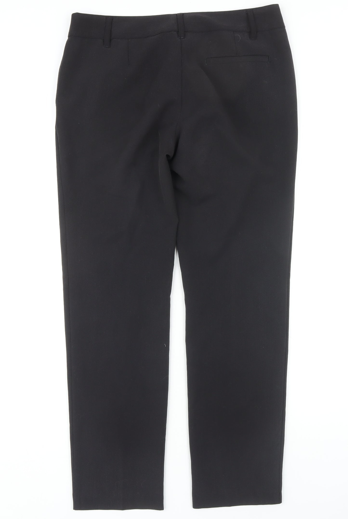 Next Women's Black Straight Trousers Size 10