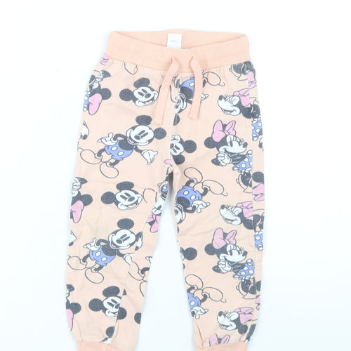 Disney Baby Girls Multicoloured Jogger Trousers 24-36 Months