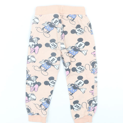 Disney Baby Girls Multicoloured Jogger Trousers 24-36 Months