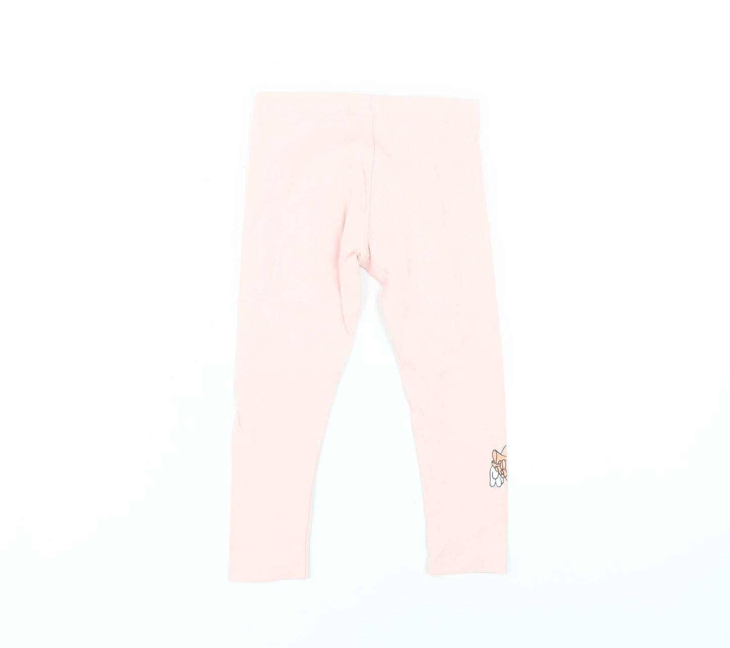 Disney Girls Pink Minnie Mouse Ankle Leggings 2-3 Years