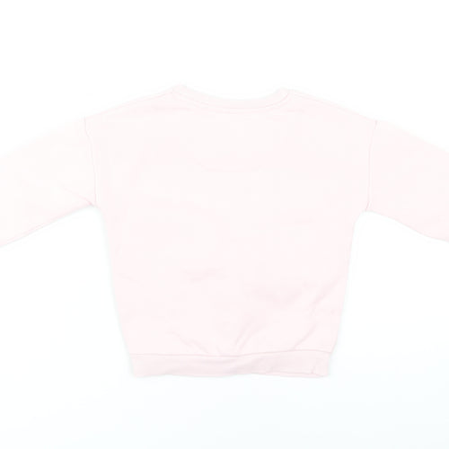 Disney Girls Pink Minnie Mouse Graphic Sweatshirt 2-3 Years