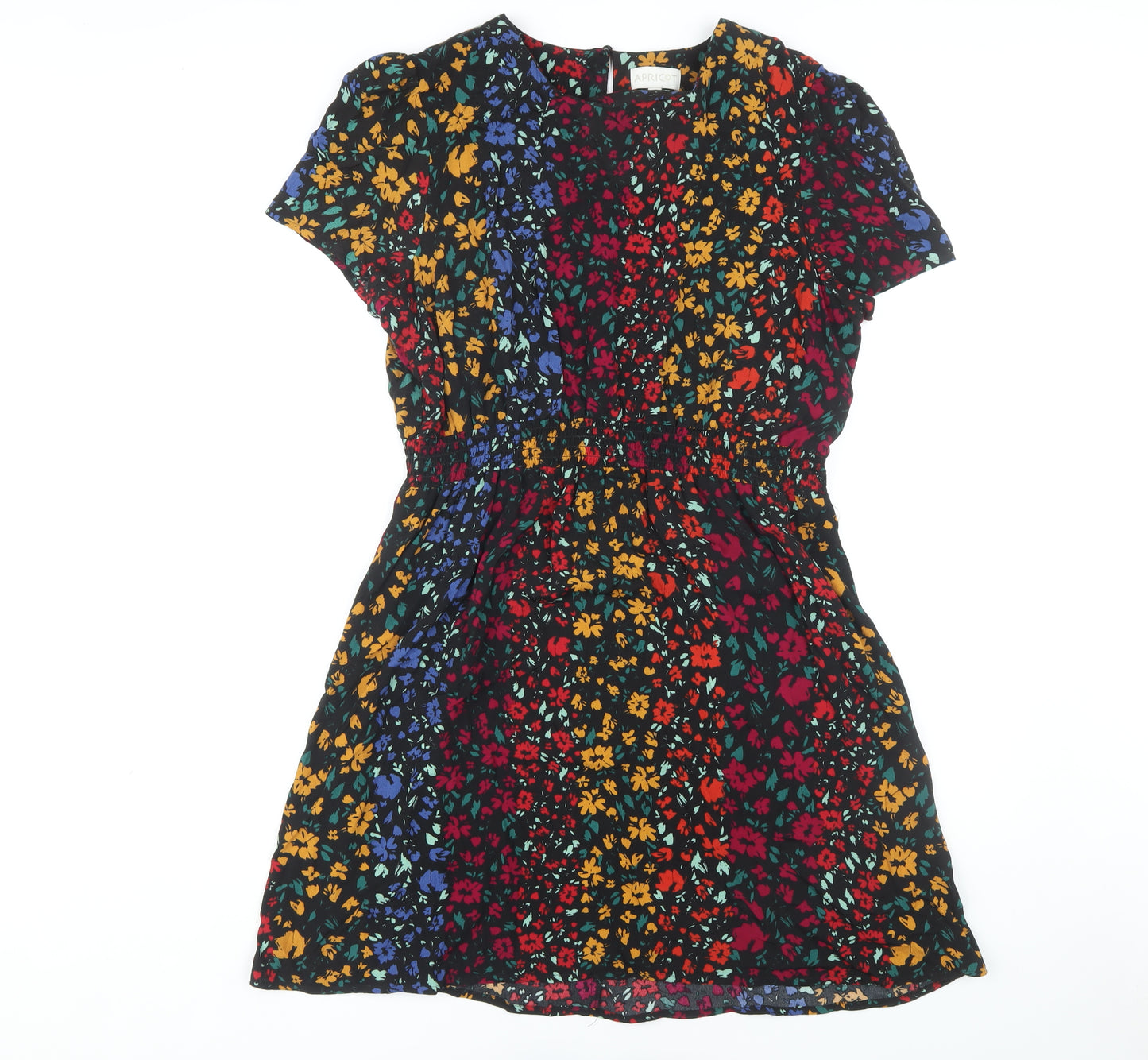 Apricot Women's Multicoloured Floral Dress, Size 16