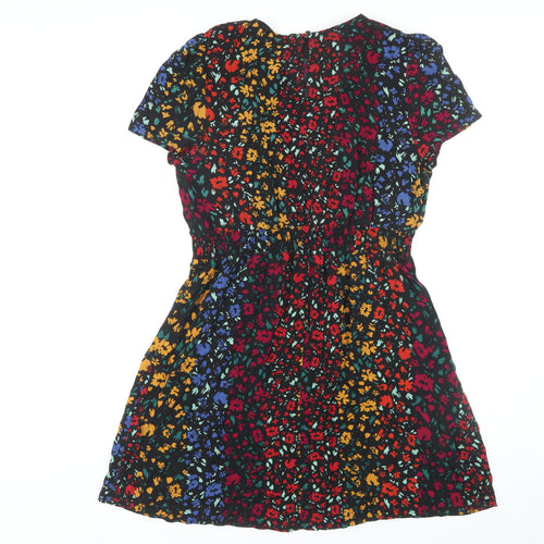 Apricot Women's Multicoloured Floral Dress, Size 16