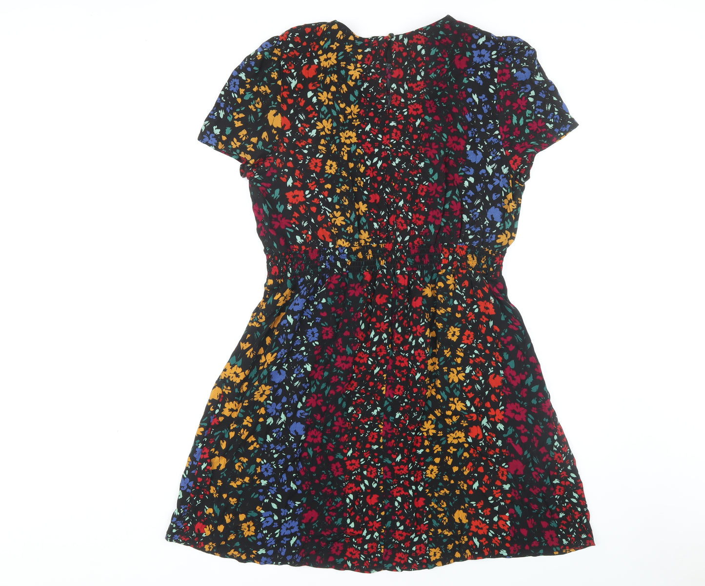 Apricot Women's Multicoloured Floral Dress, Size 16