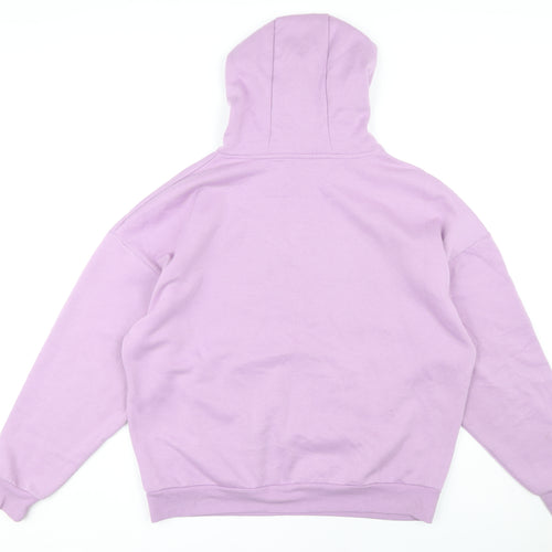 NYU Women's Purple Hoodie, Relaxed Fit, Size S