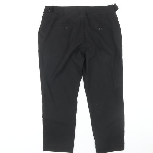 Next Women's Black Trousers Size 12 - Smart Casual