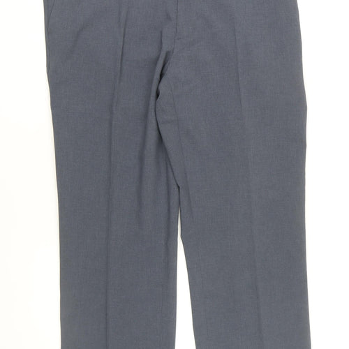 Farah Men's Blue Classic Trousers Size 38