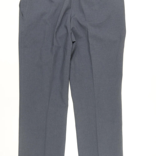 Farah Men's Blue Classic Trousers Size 38