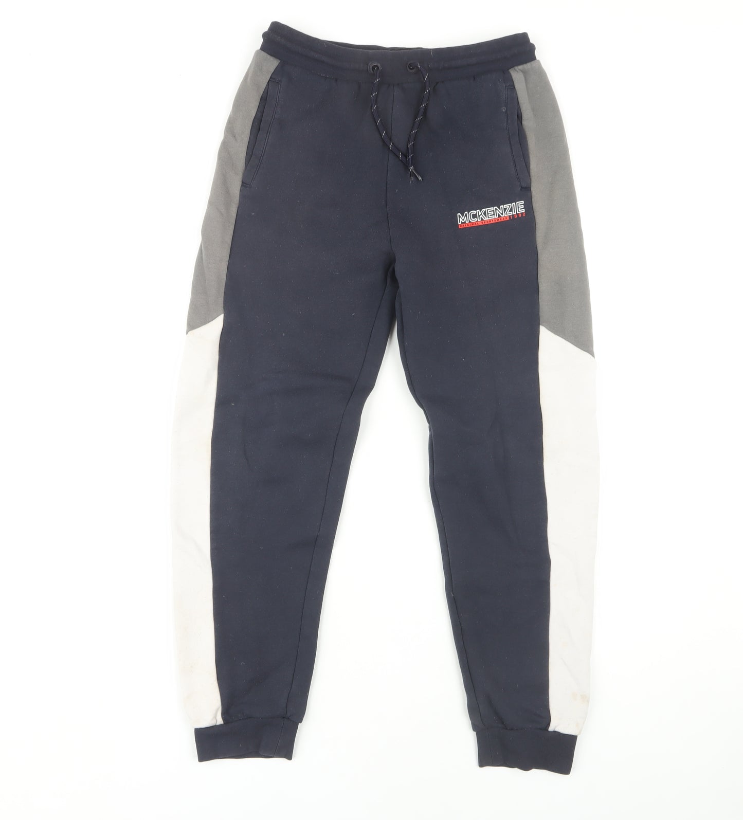 McKenzie Boys Blue Jogger Trousers 13-15 Years Casual