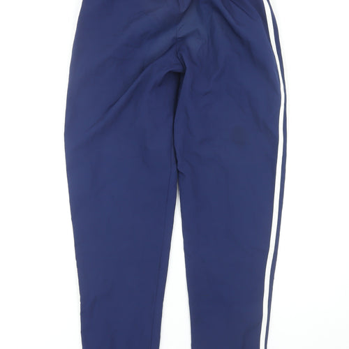 Adidas Boys Blue Jogger Trousers 14 Years