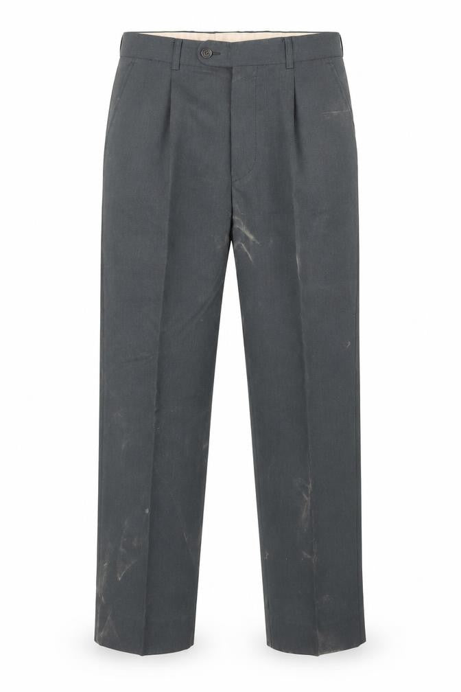 Burton Men's Grey Formal Trousers 32 in Waist Regular Fit