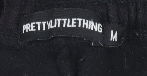 PrettyLittleThing Women's Black Jogger Trousers Size M