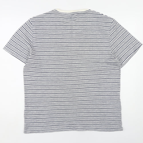 Reiss Men's XL Striped T-Shirt Multicoloured