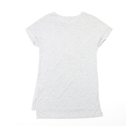 Next Women's Grey Basic T-Shirt Size 8