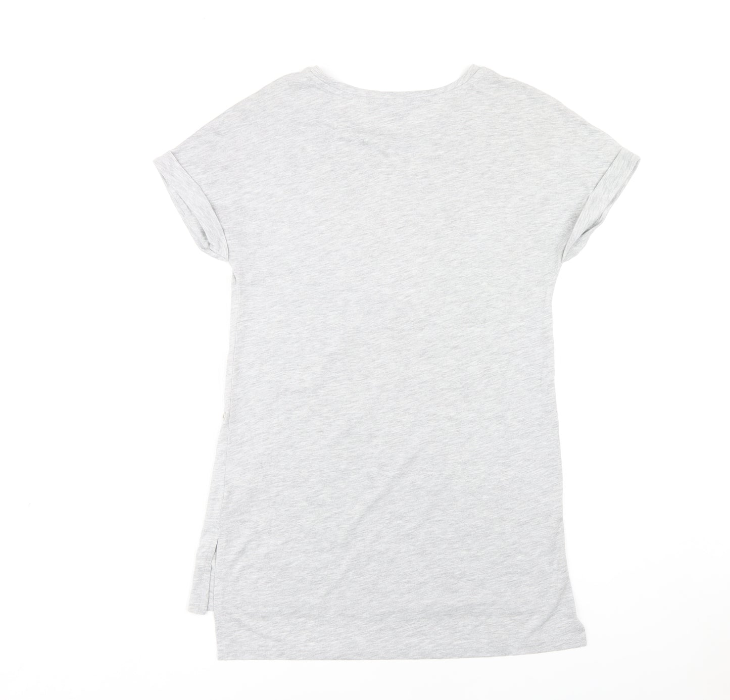 Next Women's Grey Basic T-Shirt Size 8