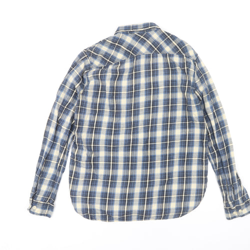 Denim & Supply Ralph Lauren Men's Blue Check Shirt M