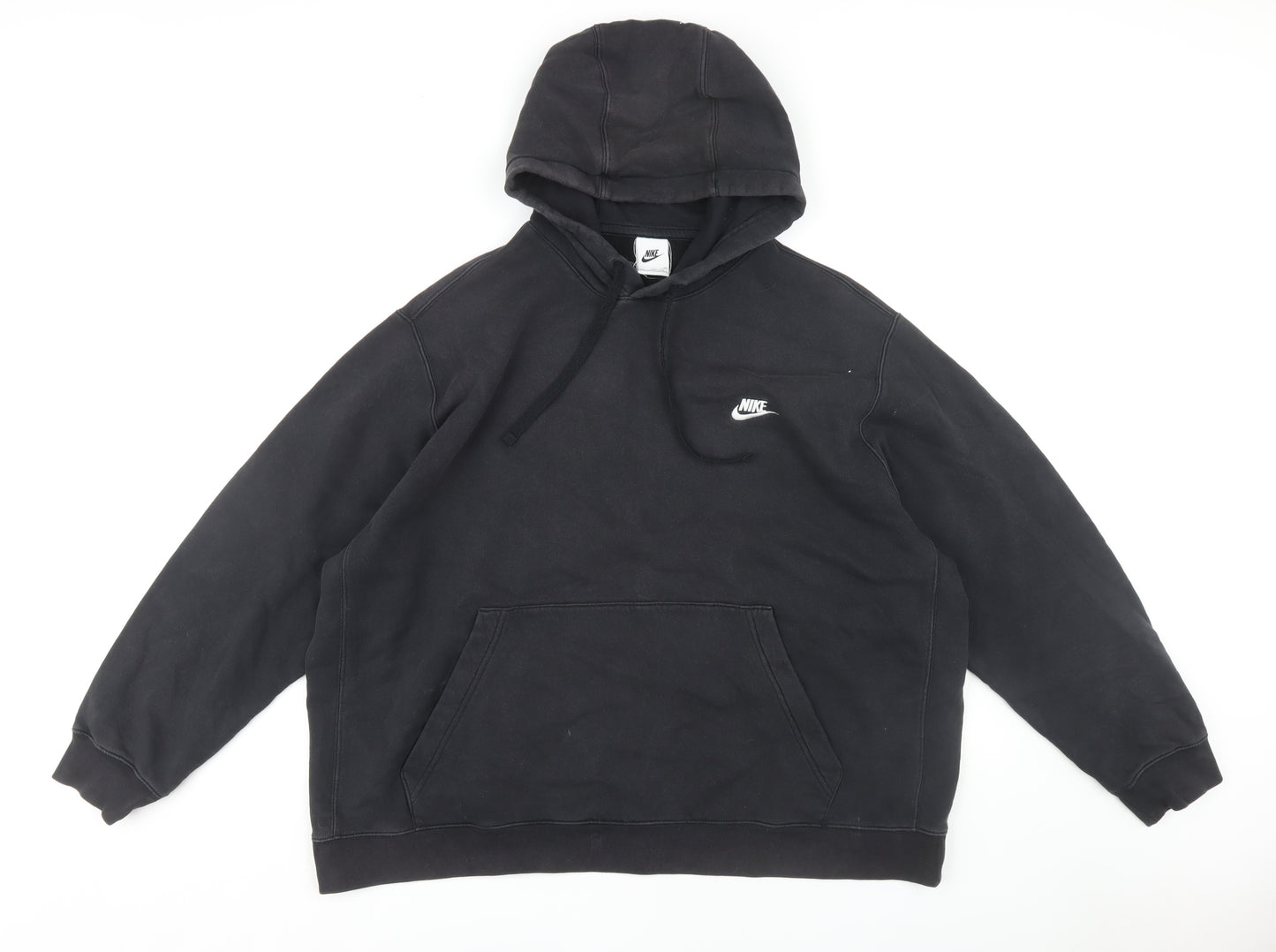 Nike Men's Black 2XL Hoodie Pullover Fleece