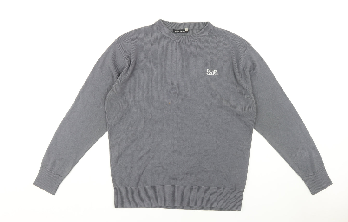 Hugo Boss Men's Grey XL Pullover Jumper