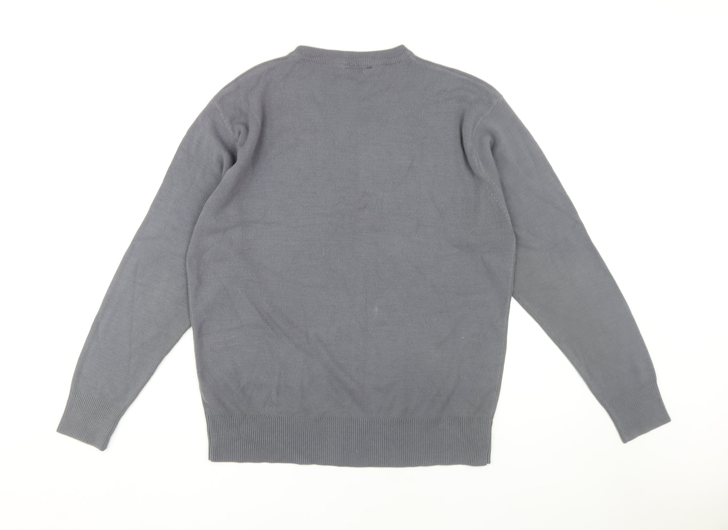 Hugo Boss Men's Grey XL Pullover Jumper