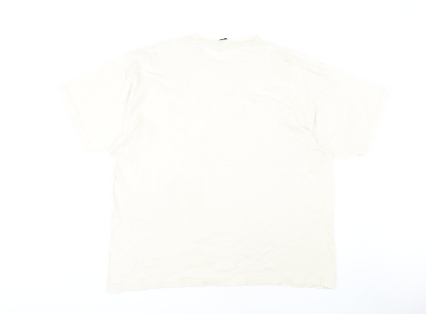 Timberland Men's Beige 2XL Crew Neck T-Shirt