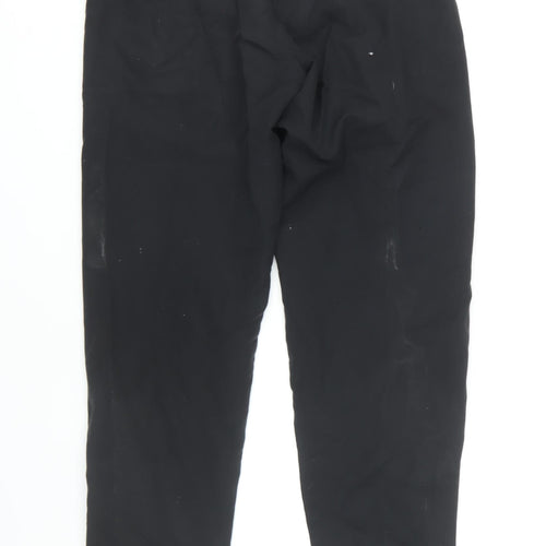 Errea Men's Black Football Track Pants Size S