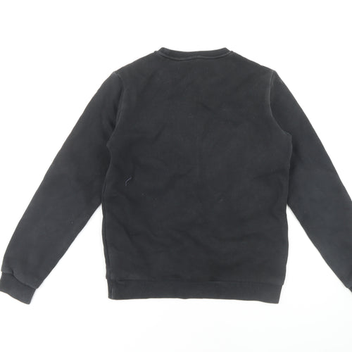 Emporio Armani Boys Black Logo Pullover Sweatshirt 14 Years