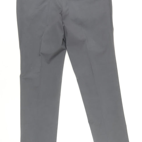 Marks and Spencer Men's Grey Slim Trousers 34
