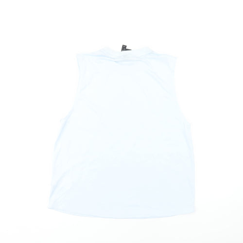 Adidas Women's White Sleeveless Top, Size M